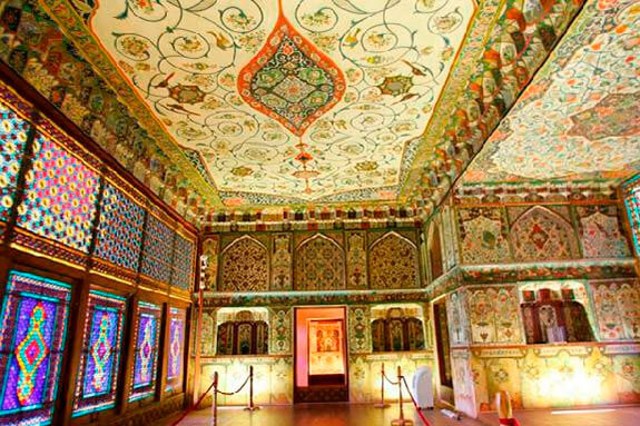 palace of sheki khans, azerbaijan